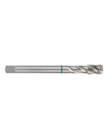 Ruko-261242E-Macho de roscar para máquinas MF DIN 374 HSS-Co 5 rectificado tipo C. Rosca MF24 x 2 mm