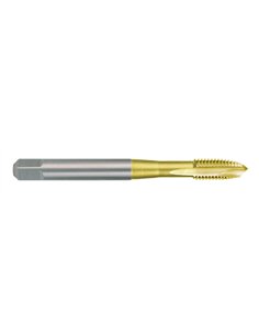 Ruko-232040T-Macho de roscar para máquinas M DIN 371 HSS-TiN rectificado tipo B. Rosca M 4