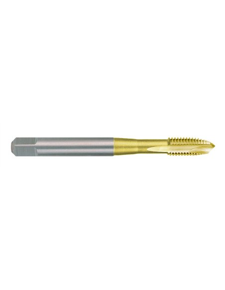 Ruko-232060T-Macho de roscar para máquinas M DIN 371 HSS-TiN rectificado tipo B. Rosca M 6