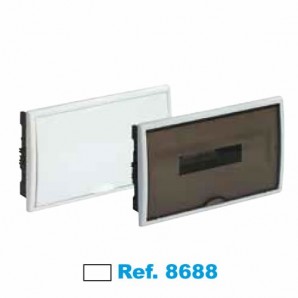 Cuadro eléctrico de empotrar 12 elementos blanco Solera Arelos 8688