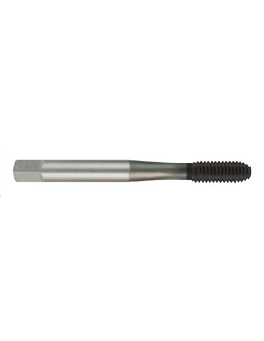 Ruko-271008F-Perfilador de rosca DIN 2174 HSSE-Co 5 TiAIN, rectificado tipo D Rosca M 8