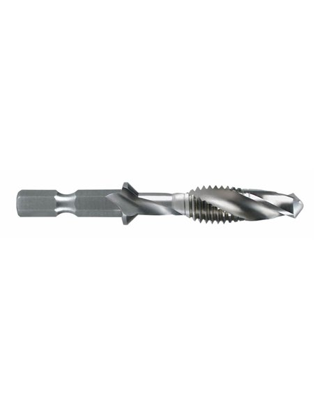 Ruko-270014-Macho de roscar combinado HSS para máquinas, rectificado Rosca M 3