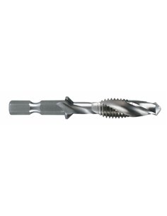 Ruko-270019-Macho de roscar combinado HSS para máquinas, rectificado Rosca M 10