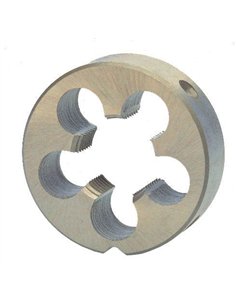 Ruko-239162-Cojinete redondo MF DIN EN 22568 HSS rectificado tipo B cerrado. Rosca MF16 x 1,25 mm