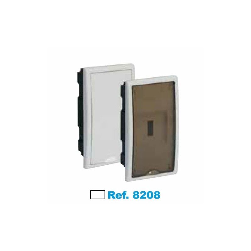 Painel elétrico embutido 4 elementos branco Solera Arelos 8208
