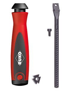 Ruko-107005-Set D desbarbador sistema Unigrat (4 piezas)