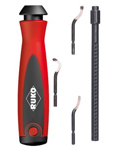 Ruko-107006-Set E desbarbador sistema Unigrat (5 piezas)