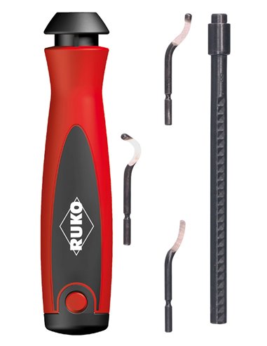 Ruko-107006-Set E desbarbador sistema Unigrat (5 piezas)