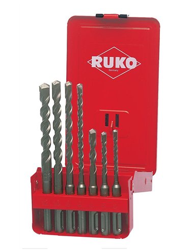 Ruko-205246-Juego de 7 brocas SDS-plus S4
