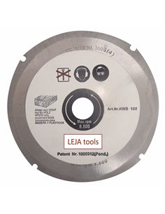 Leja Tools-KWS115PRO-Disco tronzador fresador para amoladoras angulares (Ø 115 mm)