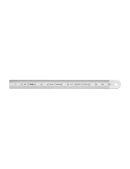 Vogel-1012020300-Regla flexible DIN 2768m Largo 3000 mm, Sección 18x0,5 mm