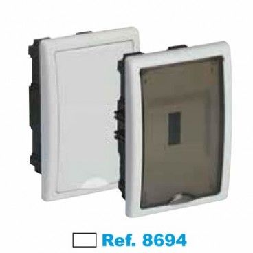 Cuadro eléctrico de empotrar 4 elementos blanco Solera Arelos 8694