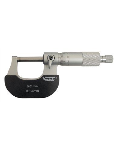 Vogel-231351-Micrómetro de exteriores DIN 863, Capacidad 0-25 mm