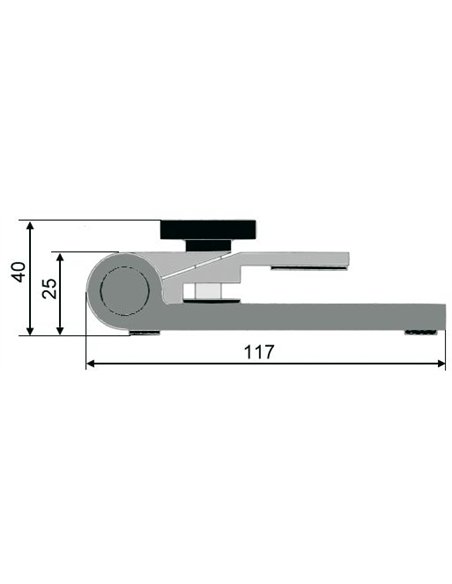 Vogel-239005-Soporte para micrómetro hasta 100 mm