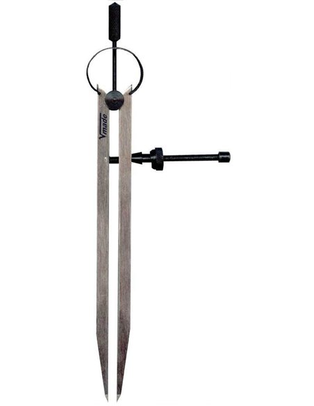 Vogel-302425-Compás de puntas con muelles y ajuste rápido, Medida 250 mm