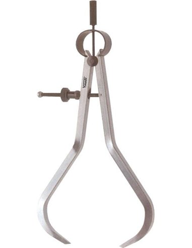 Vogel-302462-Compás de exteriores con muelles y ajuste rápido, Medida 150 mm