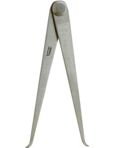 Vogel-302437-Compás de interiores de patas planas DIN 6482, Medida 400 mm