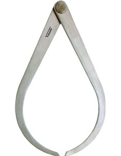Vogel-302457-Compás de exteriores de patas planas DIN 6484, Medida 400 mm
