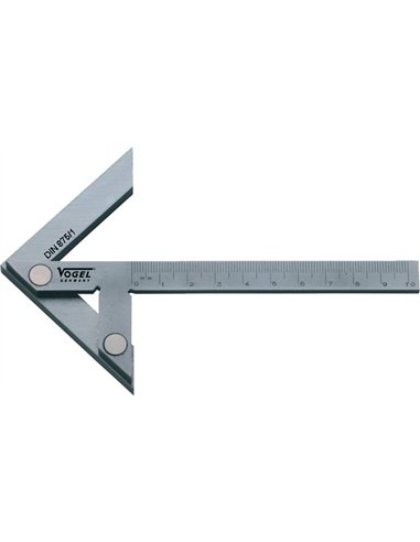 Vogel-312535-Escuadra de centrar DIN 875/I, Medidas 300x180 mm