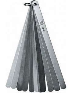 Vogel-436307-Juego galgas espesores para válvulas Templado, 20 láminas