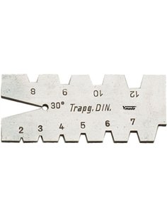 Vogel-472004-Patrón roscas trapezoidal. Rosca trapezoidal 30º.