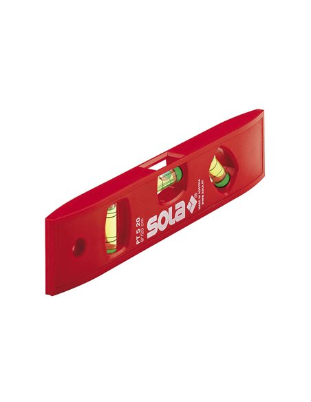 Sola-PT520DISPLAY-Nivel de burbuja torpedo de plástico de bolsillo con display (200 mm)