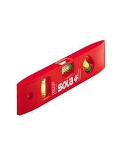 Sola-PTM520-Nivel de burbuja torpedo de plástico de bolsillo magnético (200 mm)