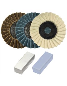 Osborn-6900041100-Set Pulido y Abrillantado 125