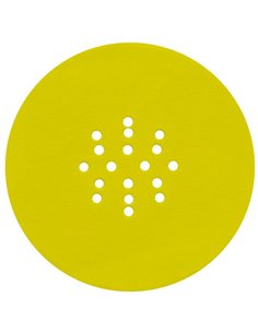 Calflex-KE.RY225.80-Caja de 25 discos de 225 mm de papel abrasivo corindón A/O (Grano 80)