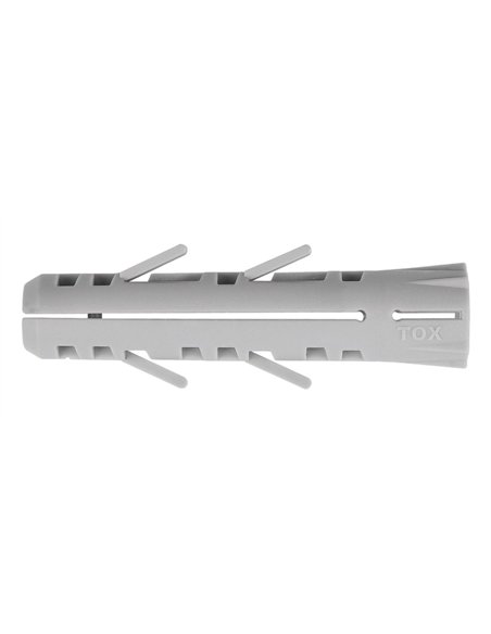 Tox-013100061-Caja de 100 tacos expansibles SD BARRACUDA, 8 x 40 mm