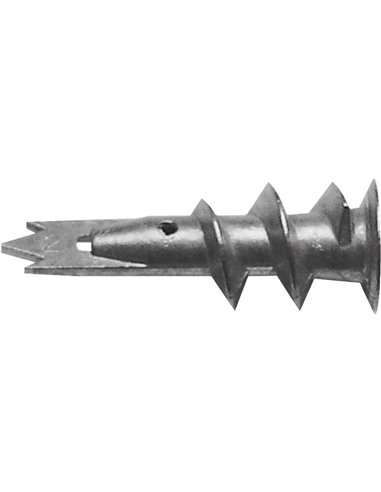 Tox-068701041-Blíster de 4 tacos para cartón-yeso GD SPIRAL PLUS 37 mm + tornillo