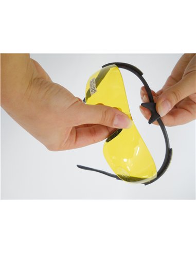 Eagle-RUYSG-Gafas de seguridad RUNNER amarillas