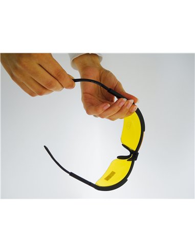 Eagle-RUYSG-Gafas de seguridad RUNNER amarillas