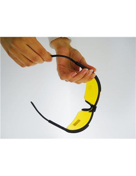 Eagle-RUYSG-Gafas de seguridad RUNNER amarillas