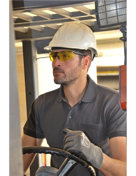 Eagle-RUYSG-Gafas de seguridad RUNNER amarillas