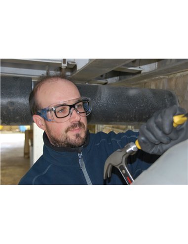 Eagle-DOTRSG-Gafas de seguridad DOUBLE INDUSTRY transparentes