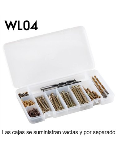 GT Line-WL04-Cajita vacía para pequeños objetos (10 compartimentos)
