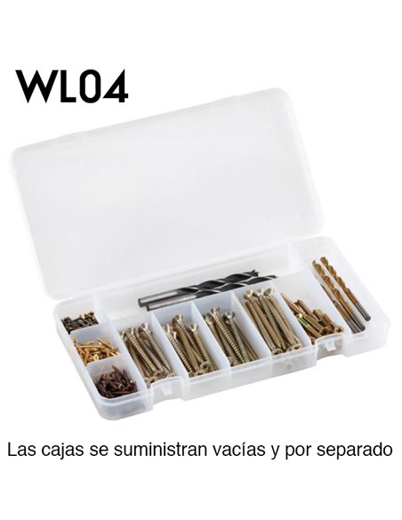 GT Line-WL04-Cajita vacía para pequeños objetos (10 compartimentos)