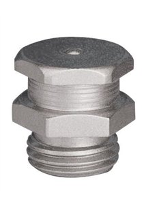 Umeta-4601561-25-25 Engrasadores rectos de cabeza plana tipo T1/B (R.1/8\"-28 BSPP x L.16 x Ø15 acero)