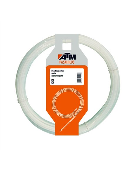 ATM-730030-Guía pasahilos nylon punta intercambiable (Largo 30 m Ø 4 mm)