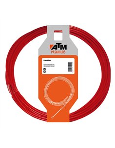 ATM-760025-Guía pasahilos acero/nylon punta intercambiable (Largo 25 m Ø 4 mm) 2