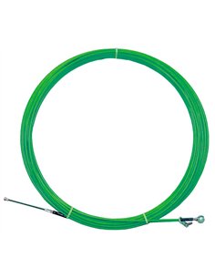ATM-780040-Guía pasahilos fleje acero/nylon punta intercambiable (Largo 40 m Ø 6 mm)