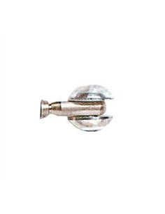 ATM-770042-Cabeza con rueda para guía pasahilos de 9 mm (Rosca M12)