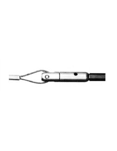 ATM-770003-Emplame giratorio guía-malla tiro para guía pasahilos de 9 mm (Rosca M12 Ø18x80 mm)