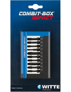 Witte-28477-Juego de 10 puntas de impacto COMBIT-BOX en caja dispensadora 2