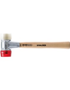 Halder-3968.030-Martillo de nylon-acetato Baseplex Ø 30 mm