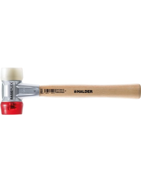 Halder-3968.030-Martillo de nylon-acetato Baseplex Ø 30 mm