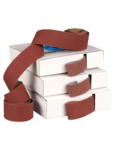 Interflex-AC411JFE100.25.80-Rollo tela abrasiva superflexible de óxido de aluminio 100x25 (grano 80)