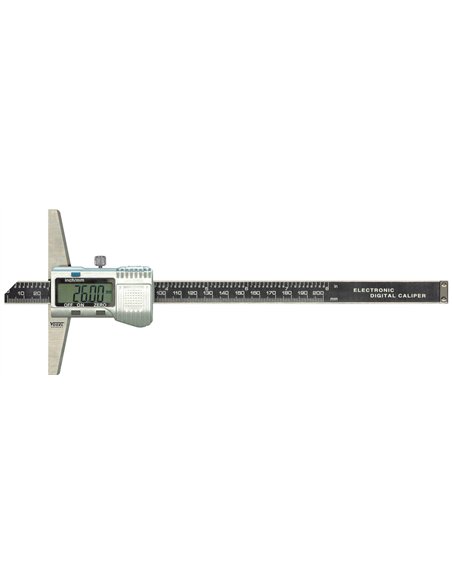 Vogel-228252-Calibre de profundidad electrónico-digital DIN 862 , Capacidad 200 mm