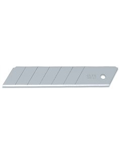 Olfa-HB-20-Pack de 20 cuchillas troceables 25 mm plateadas